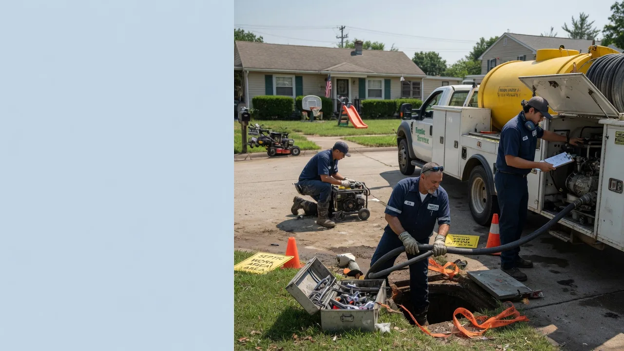 Septic Tank Pumping in Morganville, NJ near me